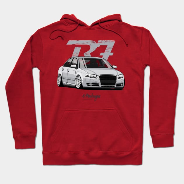 A4 B7 Hoodie by Markaryan